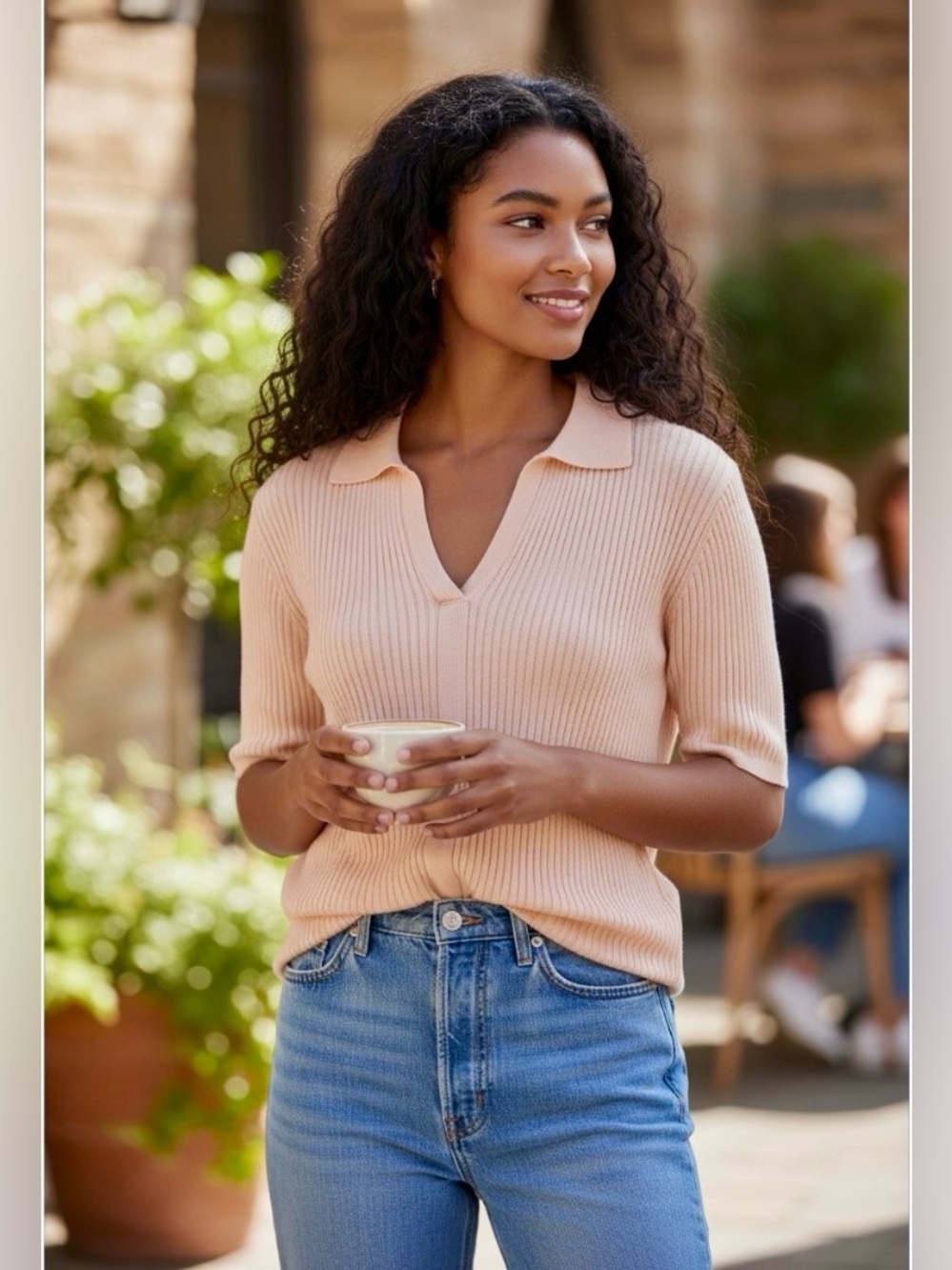 Laundry by Shelli Segal Polo Sweater